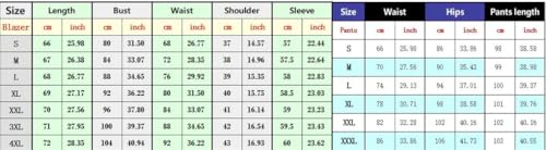Conjunto de dos piezas para mujer, chaqueta corta y pantalones sueltos de manga larga para oficina, ropa de trabajo, Abrigo y pantalones grises, XXL